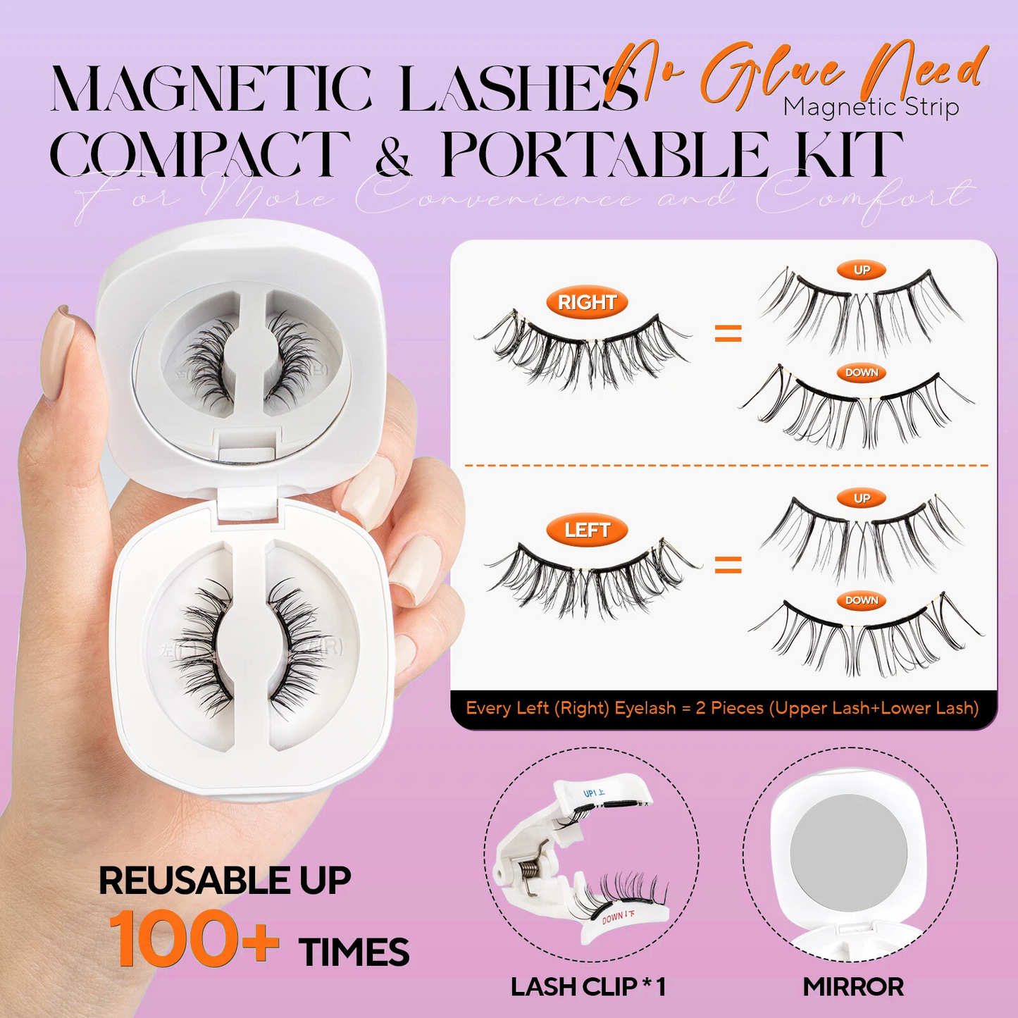 BaBeBlush™ Soft Magnetic Eyelash Kit
