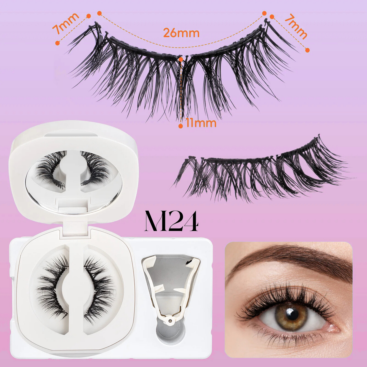 BaBeBlush™ Soft Magnetic Eyelash Kit