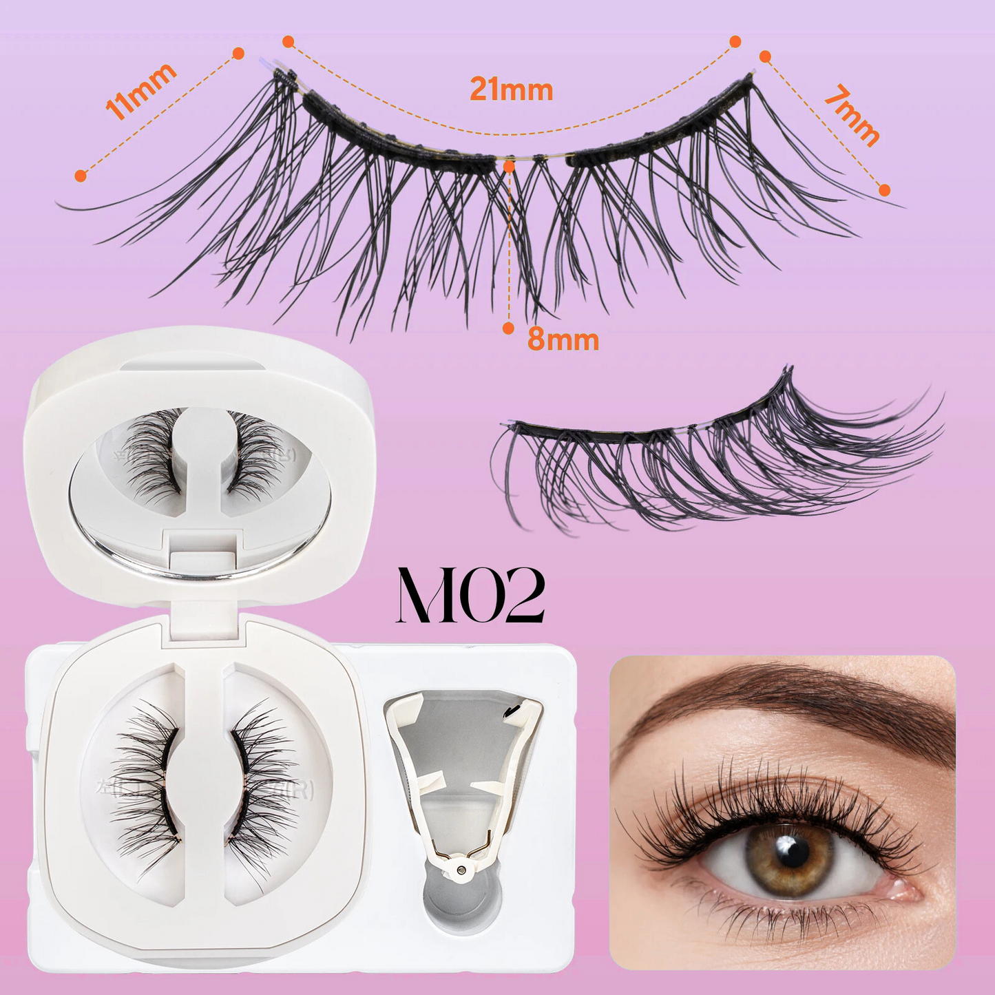 BaBeBlush™ Soft Magnetic Eyelash Kit